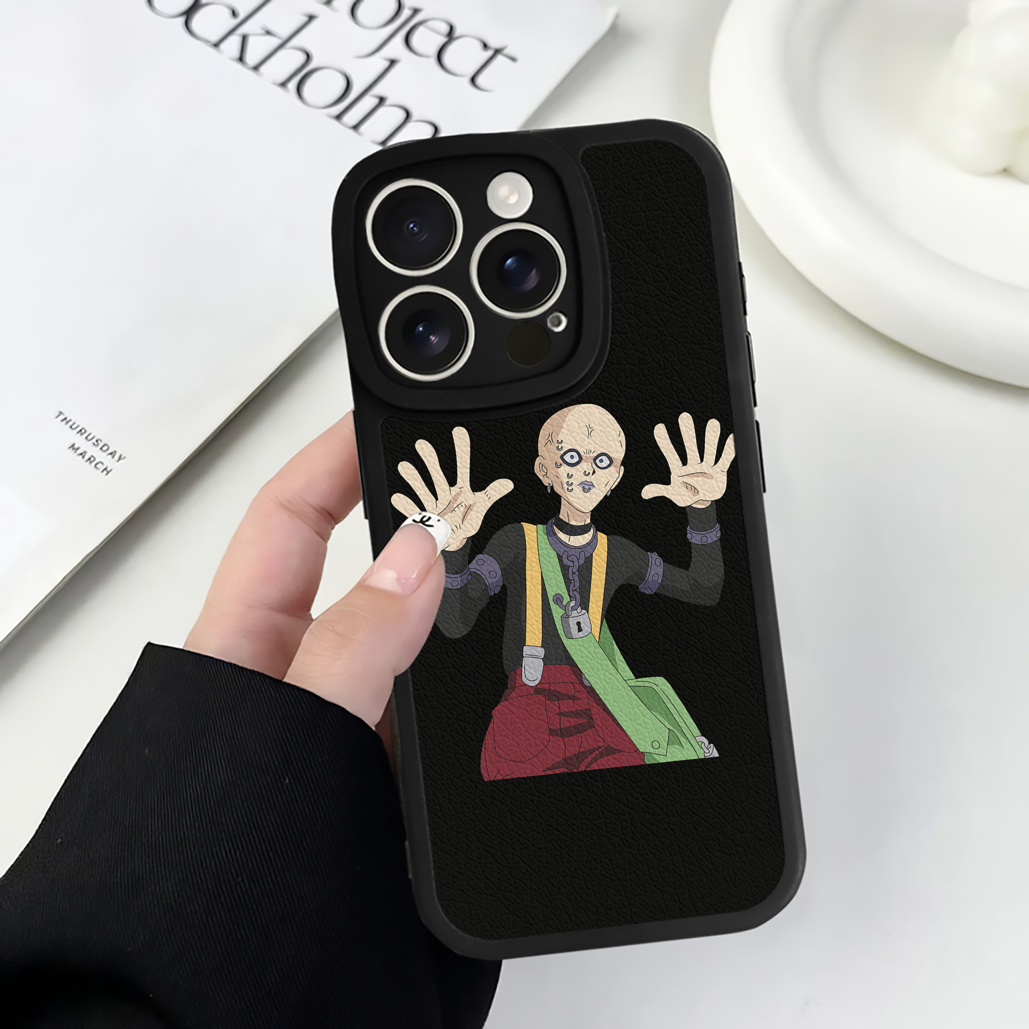 遊☆戯☆王 Yu-Gi-Oh! 【iPhone 16シリーズ対応】シリコンスマホケース（レザー調） 材質：シリコン